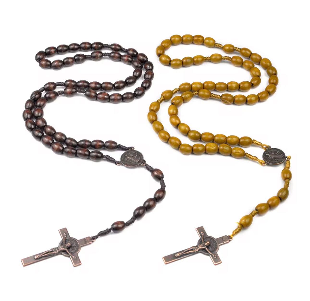 Wooden Catholic Rosary