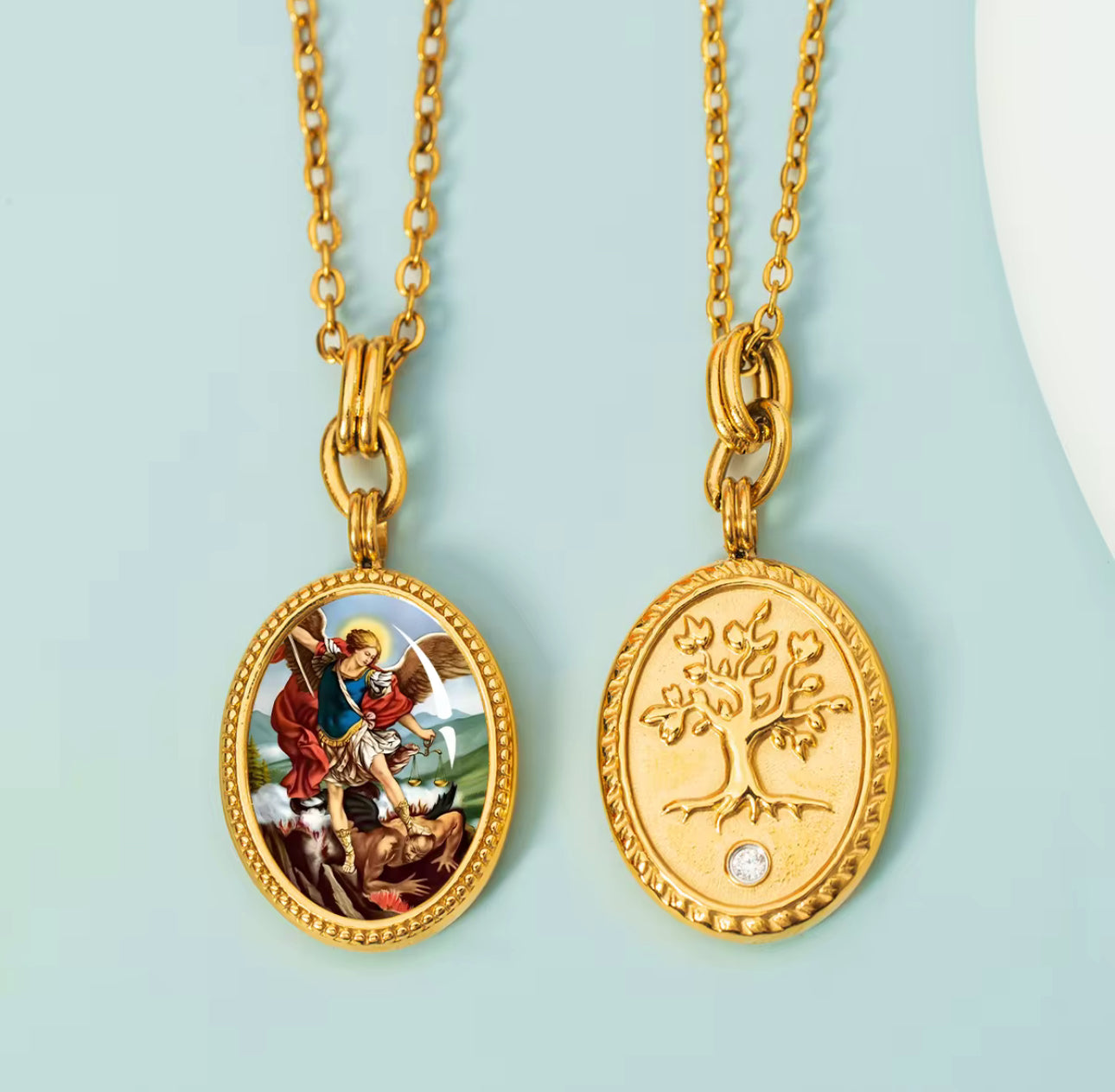 Archangel St Michael Necklace