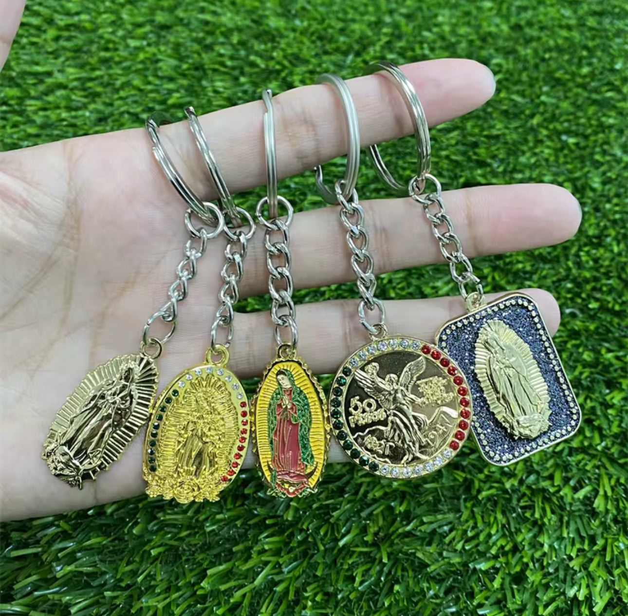 Metal Catholic Keychains