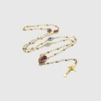 Fire-Refined Gold Rosary