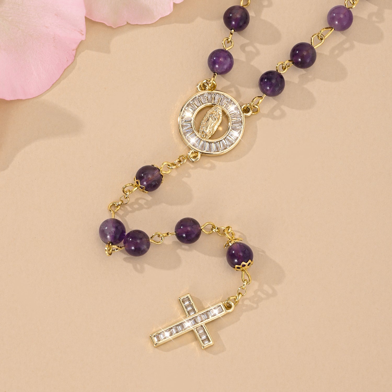 Gemstone Beaded Rosary