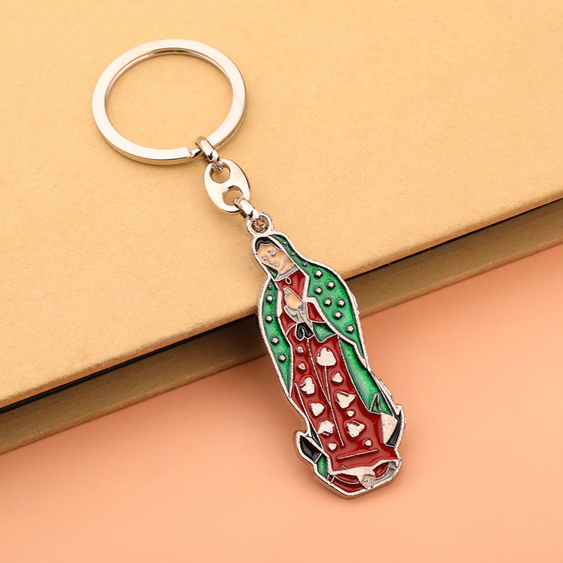 Rose of Guadelupe Keychain