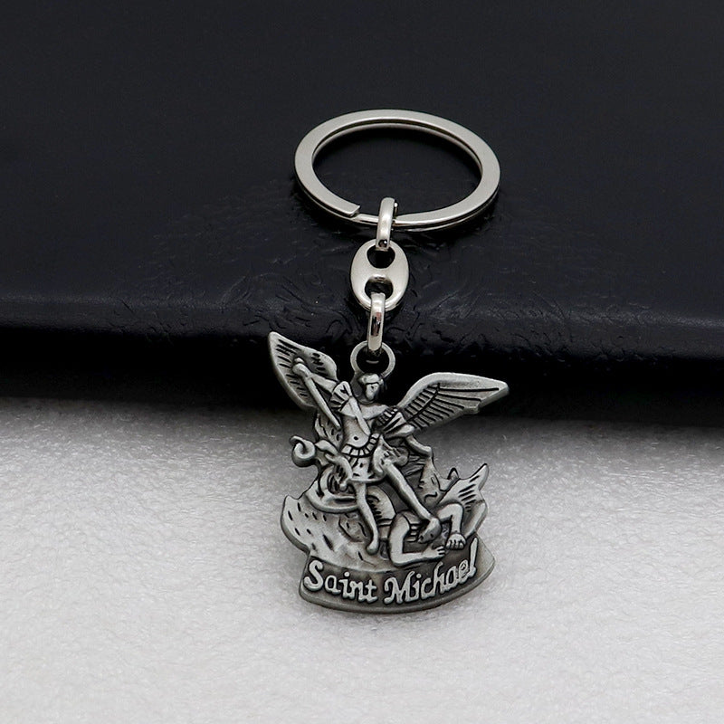 Saint Michael Keychain